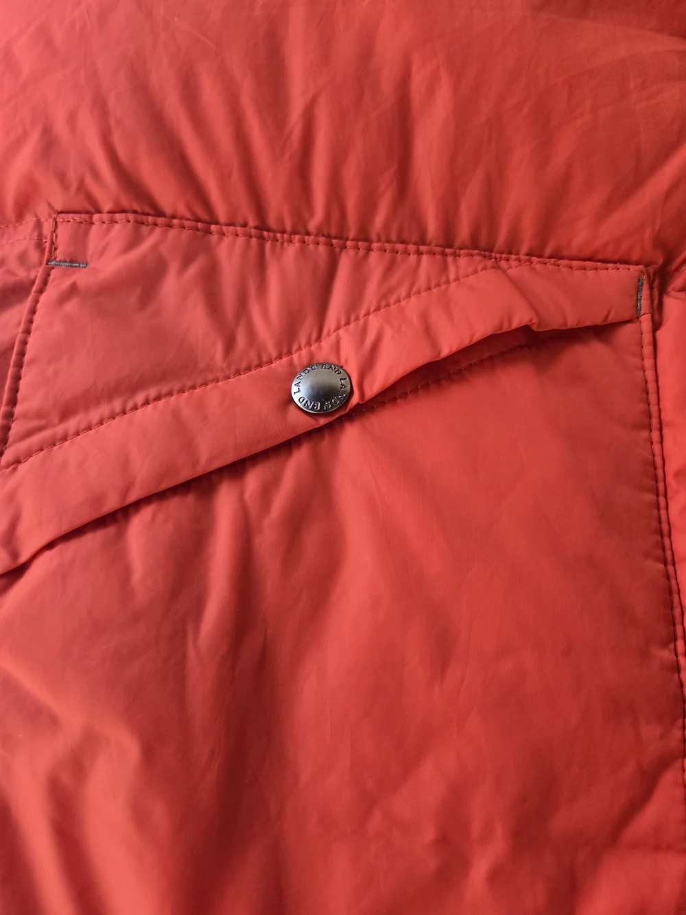 Kids Orange Puffer Vest - Lightweight Warmth